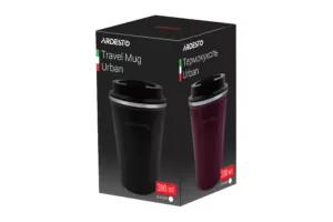 Термочашка ARDESTO Urban 380 мл AR2638CMB