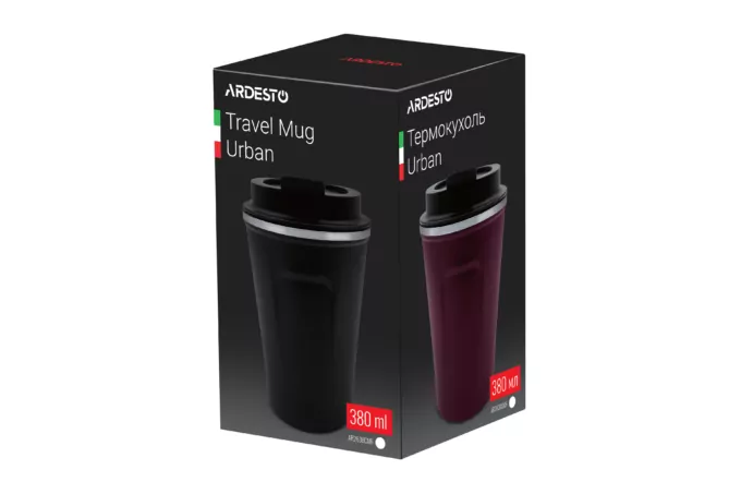 Термочашка ARDESTO Urban 380 мл AR2638CMB