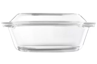 ARDESTO Baking dish with lid BLACK MARS, round, 1.5l