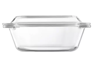 ARDESTO Baking dish with lid BLACK MARS, round, 1.5 l