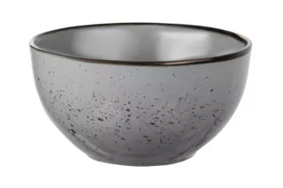 ARDESTO Bowl Bagheria, 14 cm, Grey, ceramics