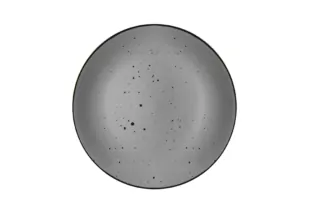 ARDESTO Dessert plate Bagheria, 19 cm, Grey, ceramics