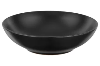 ARDESTO Soup plate Molize, 20 cm, black, ceramics