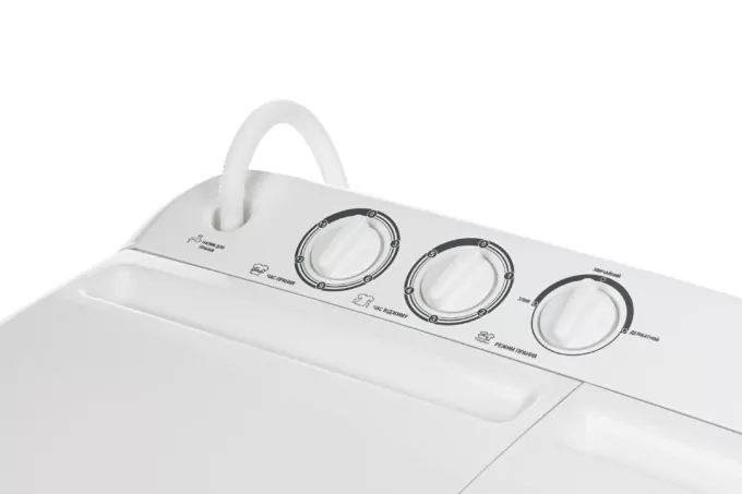 ARDESTO Пральна машина напівавтомат WMH-W60CPM, 6кг, 1350, 41см, Білий