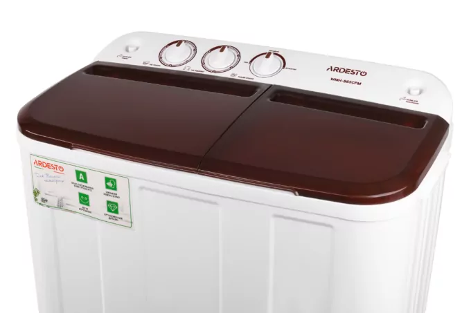 ARDESTO Пральна машина напівавтомат WMH-B65CPM, 6.5кг, 1350, 41см, Білий