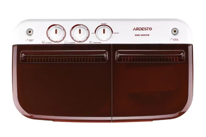 ARDESTO Пральна машина напівавтомат WMH-B65CPM, 6.5кг, 1350, 41см, Білий