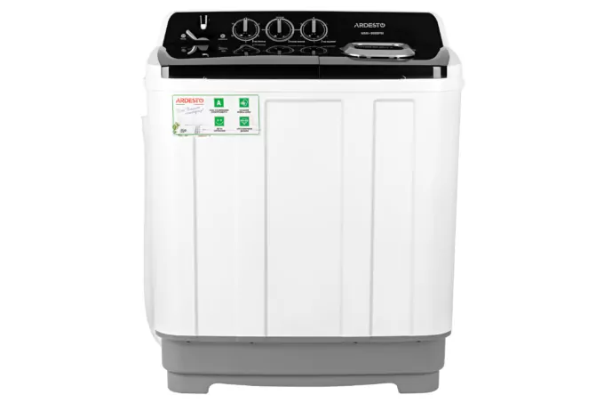 ARDESTO Пральна машина напівавтомат WMH-B80DPM, 8кг, 1350, 45.5см, Білий