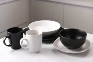 ARDESTO Тарілка супова Molize, 20 см , біла, кераміка