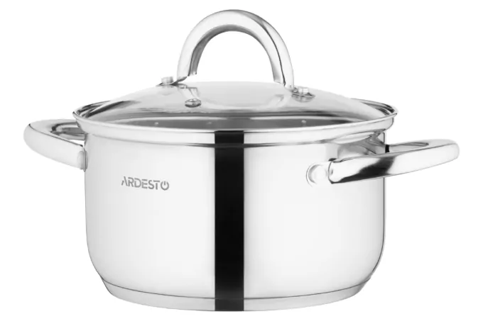 ARDESTO Cookware set Gemini Gourmet Andria, 6 pcs., stainless steel