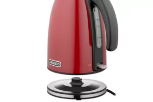 ARDESTO Електрочайник EKL-F340R 1.7л/2200Вт/strix контроль/нерж. сталь/червоний