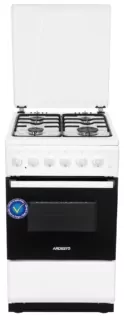 ARDESTO Cooker combined, 52L, 50x60cm, LPG conversion set (gas cylinder connection), white