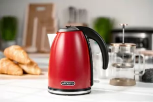 ARDESTO Електрочайник EKL-F340R 1.7л/2200Вт/strix контроль/нерж. сталь/червоний