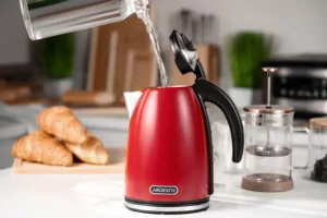 ARDESTO Електрочайник EKL-F340R 1.7л/2200Вт/strix контроль/нерж. сталь/червоний