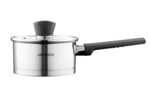 ARDESTO Saucepan Gemini, glass lid, 0.9 l, stainless steel