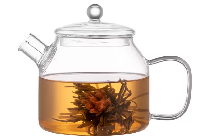 ARDESTO Tea pot, 1000 ml, borosilicate glass