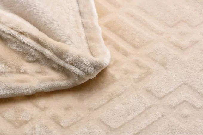 ARDESTO Плед Embossed, 200х220см, тауп, 100% полиэстер