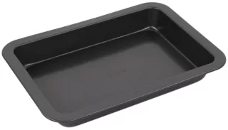 ARDESTO Roaster pan Gemini, 34.5x24x4.5 cm, grey, carbon steel