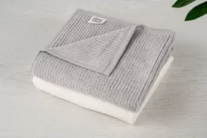 ARDESTO Terry towel Air, grey, 30x50cm, 100% cotton