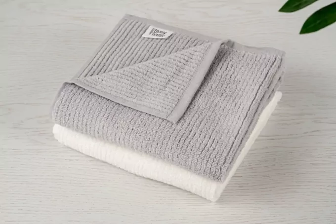 ARDESTO Terry towel Air, grey, 70x140cm, 100% cotton