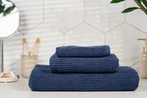 ARDESTO Terry towel Air, navy, 30x50cm, 100% cotton