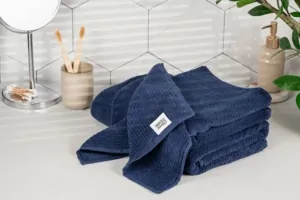 ARDESTO Terry towel Air, navy, 30x50cm, 100% cotton