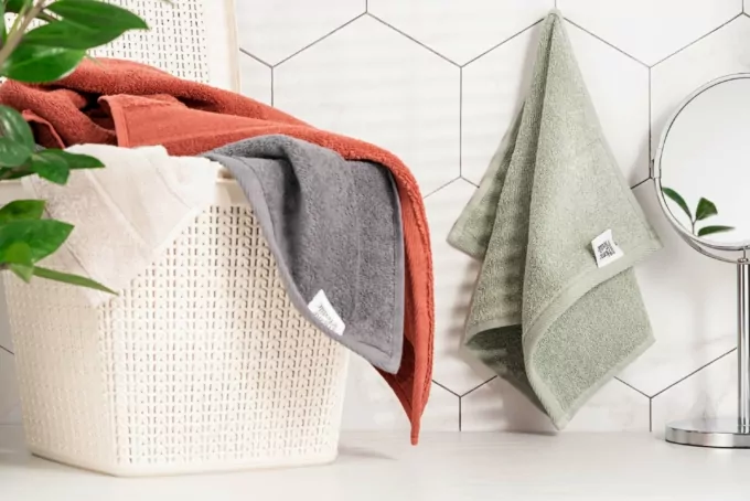 ARDESTO Terry towel SuperSoft, terracotta, 70x140cm, 100% cotton
