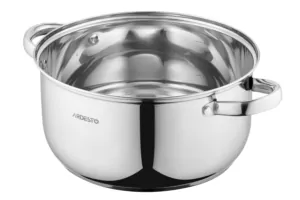 ARDESTO Кастрюля Gemini Gourmet, стеклянная крышка, 5 л, нержавеющая сталь