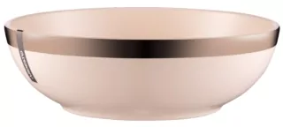 ARDESTO Bowl Liguria, 22 cm, Cream, ceramics