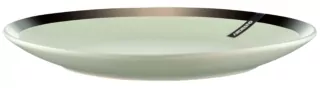 ARDESTO Dinner plate Liguria, 26 cm, Green bay, ceramics