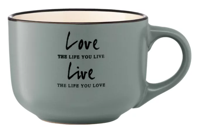 Mug ARDESTO Way of life, 550 ml, blue, AR3478BL