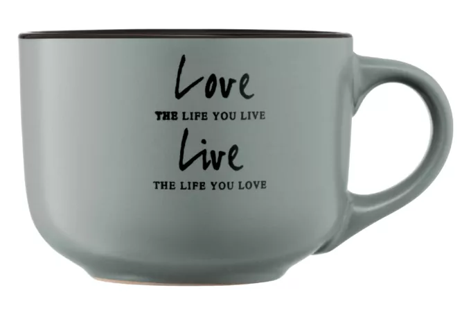 Mug ARDESTO Way of life, 550 ml, blue, AR3478BL