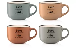 Mug ARDESTO Way of life, 550 ml, blue, AR3478BL