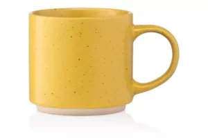 ARDESTO Чашка Alcor, 420 мл, желтая, керамика