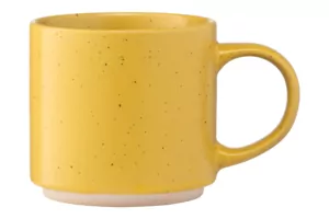 ARDESTO Чашка Alcor, 420 мл, желтая, керамика