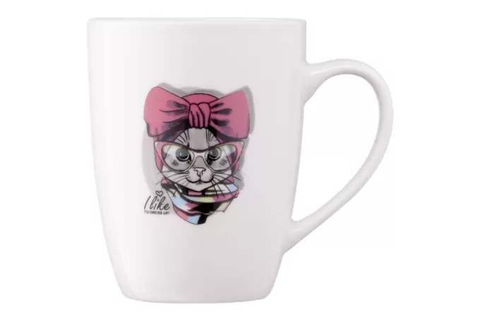 ARDESTO Mug Charm, 320 ml, new bone china