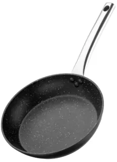 ARDESTO Fry pan Gemini Abetone, 24cm, aluminium, black