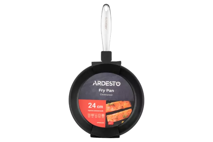 ARDESTO Fry pan Gemini Gazzo, 24cm, aluminium, stainless steel