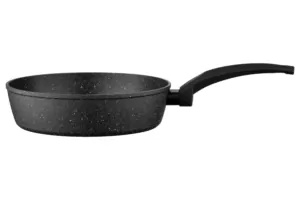 ARDESTO Deep Fry pan with lid Gemini Gourmet Viareggio, 24cm, aluminium, black