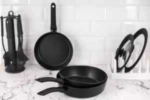 ARDESTO Deep Fry pan Gemini Gourmet Bolzano, 24cm, aluminium, black