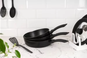 ARDESTO Deep Fry pan Gemini Gourmet Bolzano, 24cm, aluminium, black