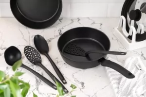 ARDESTO Deep Fry pan Gemini Gourmet Bolzano, 24cm, aluminium, black