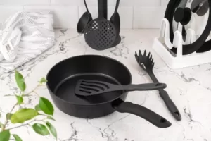 ARDESTO Deep Fry pan Gemini Gourmet Bolzano, 24cm, aluminium, black