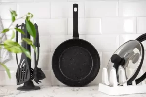 ARDESTO Deep Fry pan Gemini Gourmet Bolzano, 24cm, aluminium, black