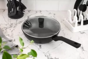 ARDESTO Deep Fry pan Gemini Gourmet Bolzano, 24cm, aluminium, black