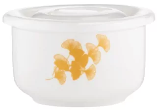 ARDESTO Salad bowl with lid Sunny day, 10 cm, porcelain