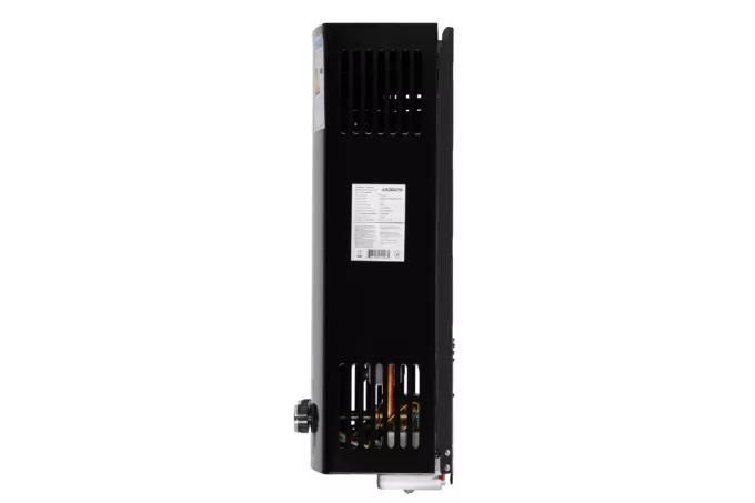 ARDESTO X2 gas column, 10 l/min, 20 kW, battery ignition, display, black