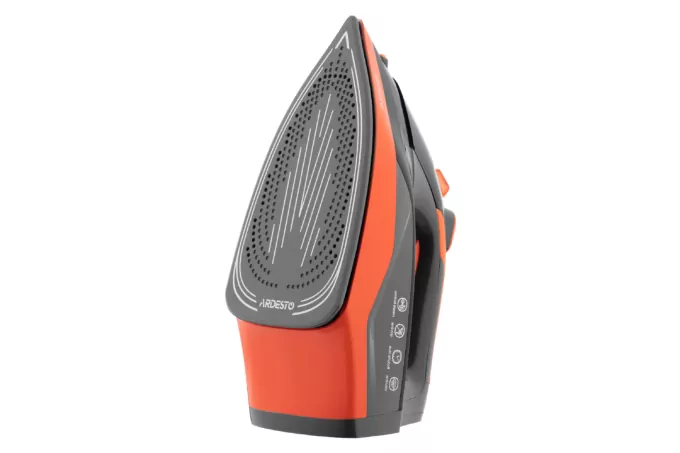 ARDESTO Iron IR-C2233-GR, 2200W, 340ml, steam boost, ceramic soleplate, black-orange