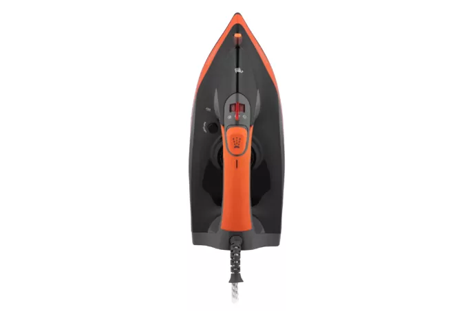 ARDESTO Iron IR-C2233-GR, 2200W, 340ml, steam boost, ceramic soleplate, black-orange