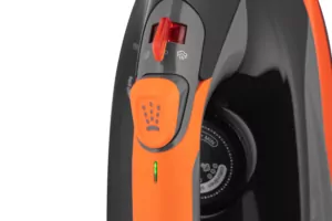 ARDESTO Iron IR-C2233-GR, 2200W, 340ml, steam boost, ceramic soleplate, black-orange