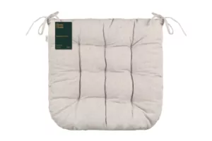 ARDESTO Подушка для стула Oliver, беж, 40х40см, 100% хлопок (нап.холоф.50% пп 50%)